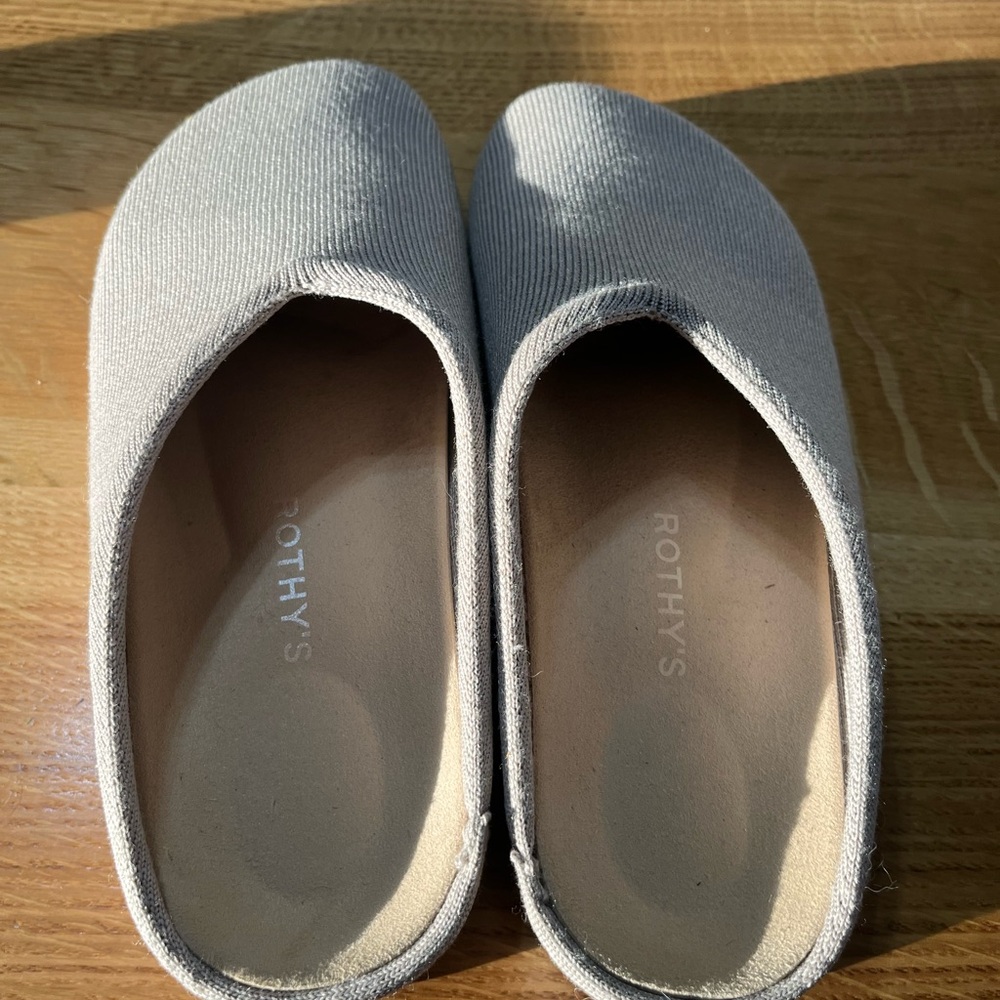 Rothy's The Casual Clog Women's Size 10 US Dove  Pre-owned - Picture 5 of 6
